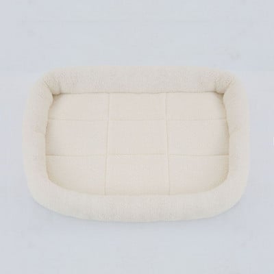 Κρεβάτι για σκύλους κατοικίδιων ζώων Μαλακό βελούδινο τετράγωνο ρείθρο γάτα Μεγάλο μεσαίο μικρό μαξιλάρι για σκύλους Μαξιλάρι για κατοικίδια Αξεσουάρ για κατοικίδια Σπίτι μαξιλαριού για σκύλους γάτας