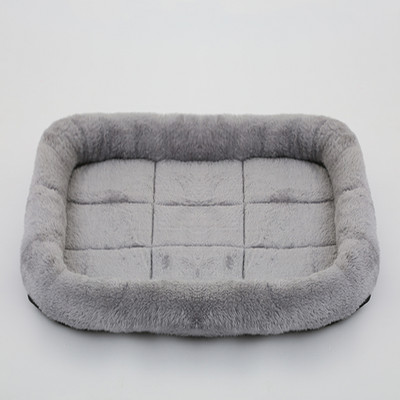 Κρεβάτι για σκύλους κατοικίδιων ζώων Μαλακό βελούδινο τετράγωνο ρείθρο γάτα Μεγάλο μεσαίο μικρό μαξιλάρι για σκύλους Μαξιλάρι για κατοικίδια Αξεσουάρ για κατοικίδια Σπίτι μαξιλαριού για σκύλους γάτας