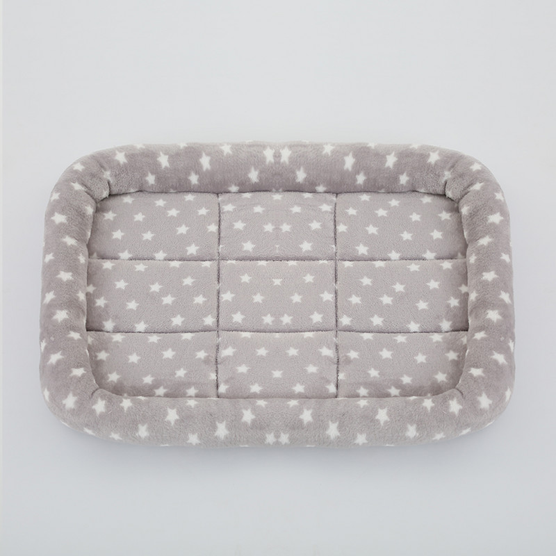 Κρεβάτι για σκύλους κατοικίδιων ζώων Μαλακό βελούδινο τετράγωνο ρείθρο γάτα Μεγάλο μεσαίο μικρό μαξιλάρι για σκύλους Μαξιλάρι για κατοικίδια Αξεσουάρ για κατοικίδια Σπίτι μαξιλαριού για σκύλους γάτας