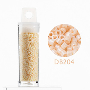 Taidian Jaapani Miyuki Delica helmed 11/0 ümmargused klaashelmed vikerkaarevärviga 1,6x1,3 mm 10 grammi/tünn