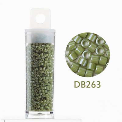 Taidian Jaapani Miyuki Delica helmed 11/0 ümmargused klaashelmed vikerkaarevärviga 1,6x1,3 mm 10 grammi/tünn