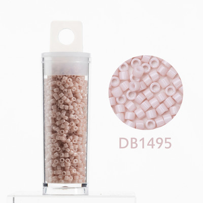 Taidian Jaapani Miyuki Delica helmed 11/0 ümmargused klaashelmed vikerkaarevärviga 1,6x1,3 mm 10 grammi/tünn