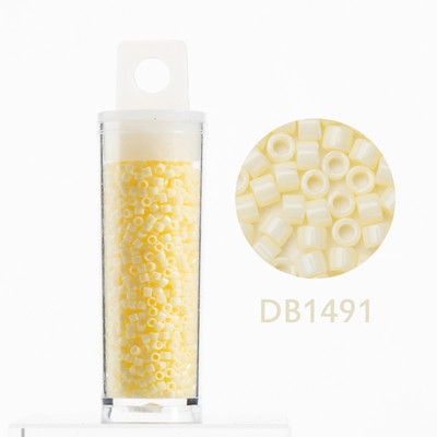 Taidian Jaapani Miyuki Delica helmed 11/0 ümmargused klaashelmed vikerkaarevärviga 1,6x1,3 mm 10 grammi/tünn