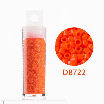 Taidian Jaapani Miyuki Delica helmed 11/0 ümmargused klaashelmed vikerkaarevärviga 1,6x1,3 mm 10 grammi/tünn