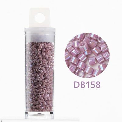 Taidian Jaapani Miyuki Delica helmed 11/0 ümmargused klaashelmed vikerkaarevärviga 1,6x1,3 mm 10 grammi/tünn