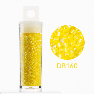 Taidian Jaapani Miyuki Delica helmed 11/0 ümmargused klaashelmed vikerkaarevärviga 1,6x1,3 mm 10 grammi/tünn