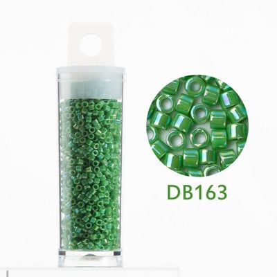 Taidian Jaapani Miyuki Delica helmed 11/0 ümmargused klaashelmed vikerkaarevärviga 1,6x1,3 mm 10 grammi/tünn