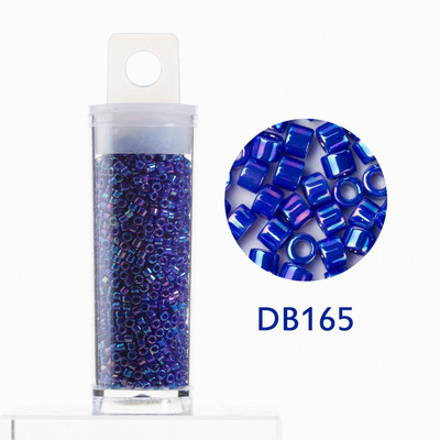 Taidian Jaapani Miyuki Delica helmed 11/0 ümmargused klaashelmed vikerkaarevärviga 1,6x1,3 mm 10 grammi/tünn