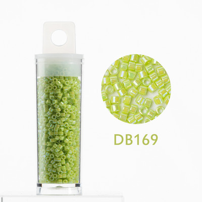 Taidian Jaapani Miyuki Delica helmed 11/0 ümmargused klaashelmed vikerkaarevärviga 1,6x1,3 mm 10 grammi/tünn