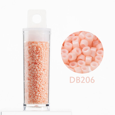 Taidian Jaapani Miyuki Delica helmed 11/0 ümmargused klaashelmed vikerkaarevärviga 1,6x1,3 mm 10 grammi/tünn