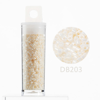 Taidian Jaapani Miyuki Delica helmed 11/0 ümmargused klaashelmed vikerkaarevärviga 1,6x1,3 mm 10 grammi/tünn