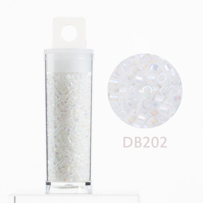 Taidian Jaapani Miyuki Delica helmed 11/0 ümmargused klaashelmed vikerkaarevärviga 1,6x1,3 mm 10 grammi/tünn