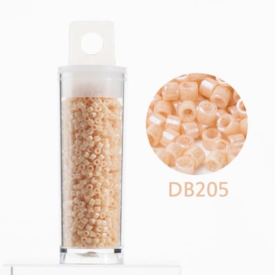 Taidian Jaapani Miyuki Delica helmed 11/0 ümmargused klaashelmed vikerkaarevärviga 1,6x1,3 mm 10 grammi/tünn