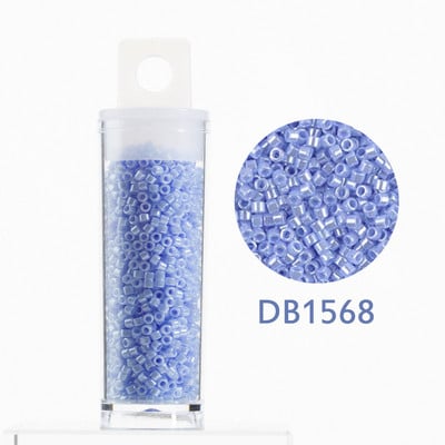 Taidian Jaapani Miyuki Delica helmed 11/0 ümmargused klaashelmed vikerkaarevärviga 1,6x1,3 mm 10 grammi/tünn