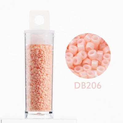 Taidian Jaapani Miyuki Delica helmed 11/0 ümmargused klaashelmed vikerkaarevärviga 1,6x1,3 mm 10 grammi/tünn