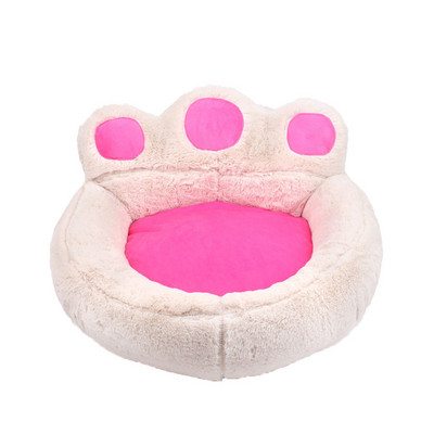 Κρεβάτι χειμωνιάτικης γάτας για σκύλους Cute Bear Claw Kennel Ζεστό βελούδινο κρεβάτι για σκύλους Μικρό μεσαίο κρεβάτι για σκύλους Μαξιλάρι για κατοικίδια σπιτιών
