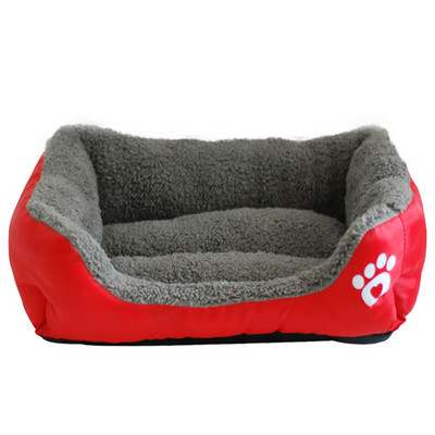 Μαξιλάρι κρεβατιού για κατοικίδια για σκύλους γάτας Μαλακό βελούδινο ρείθρο Μικρό μεσαίο μεγάλο κρεβάτι για σκύλους γάτας Προϊόντα για κατοικίδια Puppy All Seasons House Pad