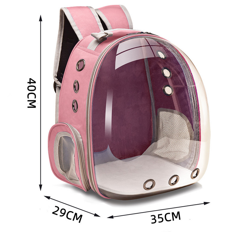 Kaķu pārnēsāšanas somas Elpojoši mājdzīvnieku nēsātāji Mazu suņu kaķu mugursoma Ceļojumu telpa kapsula Būris Mājdzīvnieku transportēšanas soma kaķu pārnēsāšanai