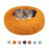 Πατάκι κρεβατιού για σκύλους για κατοικίδια Σούπερ μαλακό βελούδινο μαξιλάρι ρείθρων για γάτες Μικρό μεγάλο, μεσαίο μαξιλάρι για κατοικίδια, στρογγυλό μαξιλάρι, αξεσουάρ προϊόντος για κατοικίδια