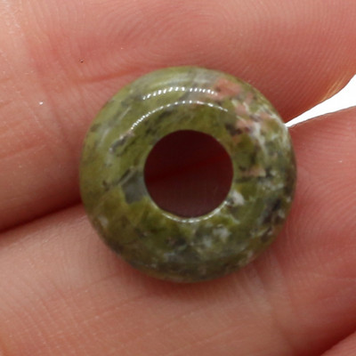 Új természetes kő laza gyöngyök abakusz formájú, nagy lyukú bűbájok laza gyöngyök, mérete 7x14 mm ékszer nyaklánc készítéséhez 6 mm