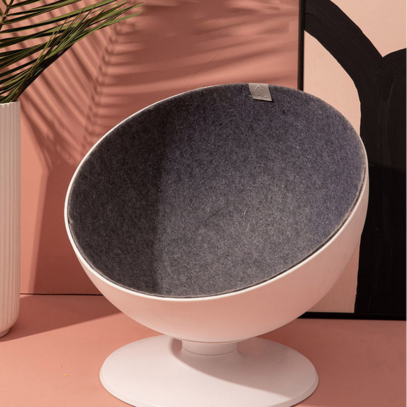 Φωλιά γάτας για κατοικίδια Four Seasons Κρεβάτι για αιώρα για κατοικίδια Αξεσουάρ για κατοικίδια Στρογγυλό Περιστρεφόμενο Σπίτι για Γάτες Κρεβάτι για κατοικίδια