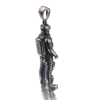 316L από ανοξείδωτο ατσάλι 3D Astronaut Charms Μενταγιόν για κοσμήματα Κατασκευάζοντας ρετρό τόνους γούρια Βραχιόλι DIY Κοσμήματα κολιέ αξεσουάρ