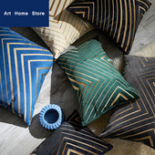 Luxus kanapé párna Nordic Simple Cushions szögletes párna otthoni autós nappárna dekoratív 45x45cm normál párnahuzat 1db