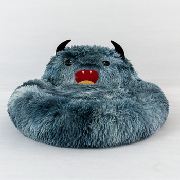 Χρώμα βελούδινο Little Monster Pet καναπές-κρεβάτι Άνετο σπιτάκι ματ Σπίτι Κινητό Φθινοπωρινό Χειμώνα Ζεστή Φωλιά