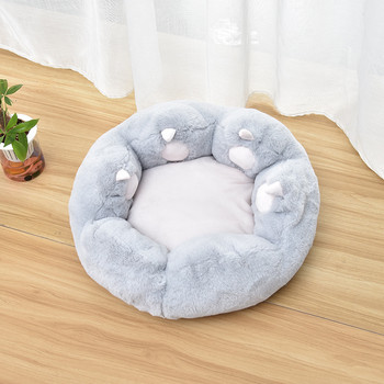 Έγχρωμος καναπές-κρεβάτι στρογγυλό σκύλος Άνετο ζεστό χαλάκι Σπίτι κινητή φωλιά ύπνου γάτας Πλενόμενη προμήθειες κουτιού κατοικίδιων Universal