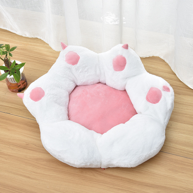Έγχρωμος καναπές-κρεβάτι στρογγυλό σκύλος Άνετο ζεστό χαλάκι Σπίτι κινητή φωλιά ύπνου γάτας Πλενόμενη προμήθειες κουτιού κατοικίδιων Universal