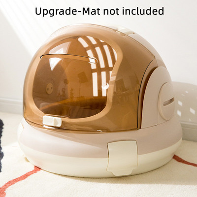 Hordozható utazási kisállathordozó buborékos kézitáska kis kutyának és macskának. Dome légitársaság által jóváhagyott Space kapszula kültéri, légáteresztő kisállattáska