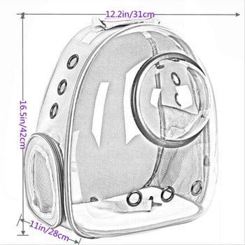 Космическа капсула чанта за домашен любимец преносима раница дишаща чанта за котка куче пазаруване на открито свободно време космическа чанта за домашни любимци
