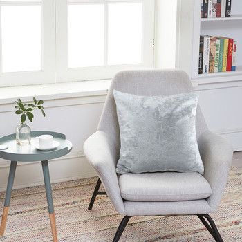 Βελούδινο κάλυμμα μαξιλαριού Θρυμματισμένο κάλυμμα μαξιλαριού Γκρι διακοσμητικά μαξιλάρια Luxury Kussenhoes Nordic Home Decor