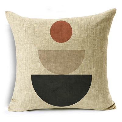 WZH Nordic Style Morandi sorozat botanikai minták párnahuzat vászon kanapé dekoratív párnahuzat 40cm/45cm és 50cm