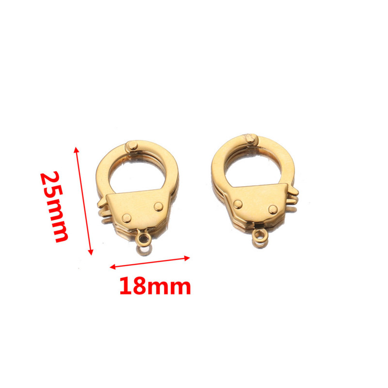 Aukštos kokybės 316 l nerūdijantis plienas, kurį galima atidaryti, žavesio jungtis „pasidaryk pats“ apyrankės karoliai tuščiaviduriai pakabukai papuošalų gamybos reikmenys