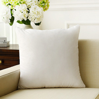 100% памук стандартна бяла възглавница ядро на възглавница диван столче за кола домашен интериор ядро на възглавница 30x30/35x35/40x40/45x45/50x50/50x50cm