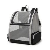 Rucsac de transport pentru animale de companie, pliabil, respirabil, pentru călătorie, cu capacitate în aer liber, geantă de umăr, câini, pisici, geantă portabilă de transport.