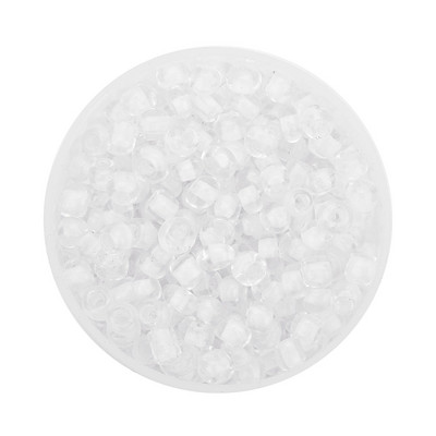 500 бр./лот Двуцветни прозрачни мъниста миюки сметало Колие Seedbeads евтини 4 мм стъклени мъниста завеси материал Бижута Находки