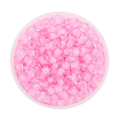 500 бр./лот Двуцветни прозрачни мъниста миюки сметало Колие Seedbeads евтини 4 мм стъклени мъниста завеси материал Бижута Находки