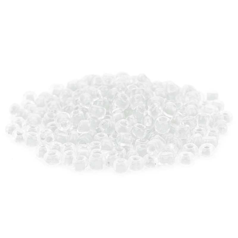 500 бр./лот Двуцветни прозрачни мъниста миюки сметало Колие Seedbeads евтини 4 мм стъклени мъниста завеси материал Бижута Находки