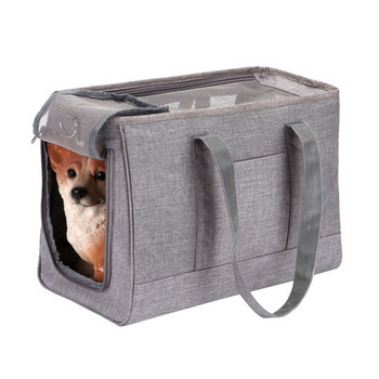 Πτυσσόμενη εξωτερική τσάντα ώμου ταξιδιού για κατοικίδια, αναπνεύσιμη τσάντα για σκύλους για μικρά σκυλιά Γάτες Φορητή τσάντα μεταφοράς Προμήθειες για κατοικίδια