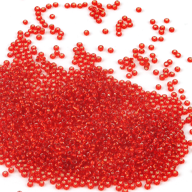 5750 бр./лот 2 мм 20 цвята Миюки червено стъклено мънисто за ръчно изработени Направи си сам изработка на колие, гривна, бижута, аксесоари