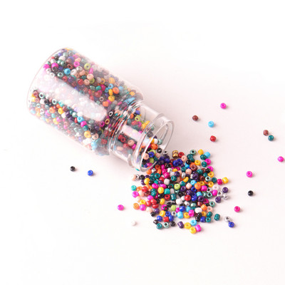 2000 бр./бутилка 2,5 mm малки стъклени мъниста Miyuki 22 цвята мъниста бижута материал за изработка на колие гривна бижута находки