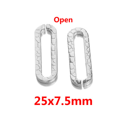 20 τεμ. Χρυσό ανοξείδωτο ατσάλι οβάλ γούρια με ανάγλυφο σκουλαρίκια Ευρήματα DIY Κοσμήματα Κατασκευή Χειροποίητα Αξεσουάρ Σύνδεσμοι βραχιολιών