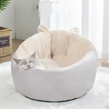 Σπίτι για γάτες για κατοικίδια για γάτες Κρεβάτι Ζεστό μικρό σκυλί Σπίτια ρείθρων PP Cotton Home Nest Kitten Κρεβάτια Sleep Mat Dog μαξιλάρι παραθύρου