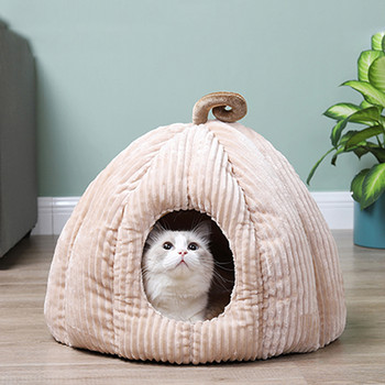 Hot Sell Cat House Dog for Cats Sleep Sleep Small dogs Pet Ζεστό χαλάκι Χειμερινά κρεβάτια Kitten Cave Nest Home Puppy Window Dropshopping