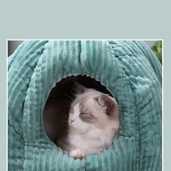 Hot Sell Cat House Dog for Cats Sleep Sleep Small dogs Pet Ζεστό χαλάκι Χειμερινά κρεβάτια Kitten Cave Nest Home Puppy Window Dropshopping