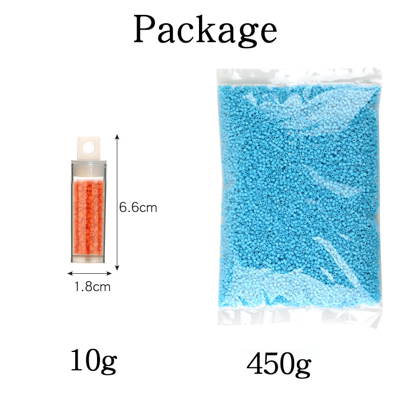 1000 tk/partii Delica Miyuki seemnehelmed Tšehhi klaasist torukujulised helmed kreemjas värvi DIY käevõru kaelakee ehete valmistamise tarvikud