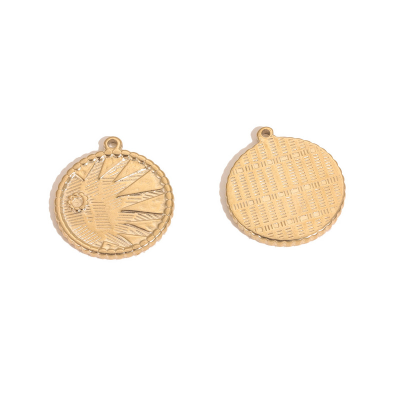 5db Rozsdamentes acél Arany Starfish Skull Demon Eye Medal Charm medálok barkács csatlakozókhoz Dangle Anklet nyaklánc ékszer készítés