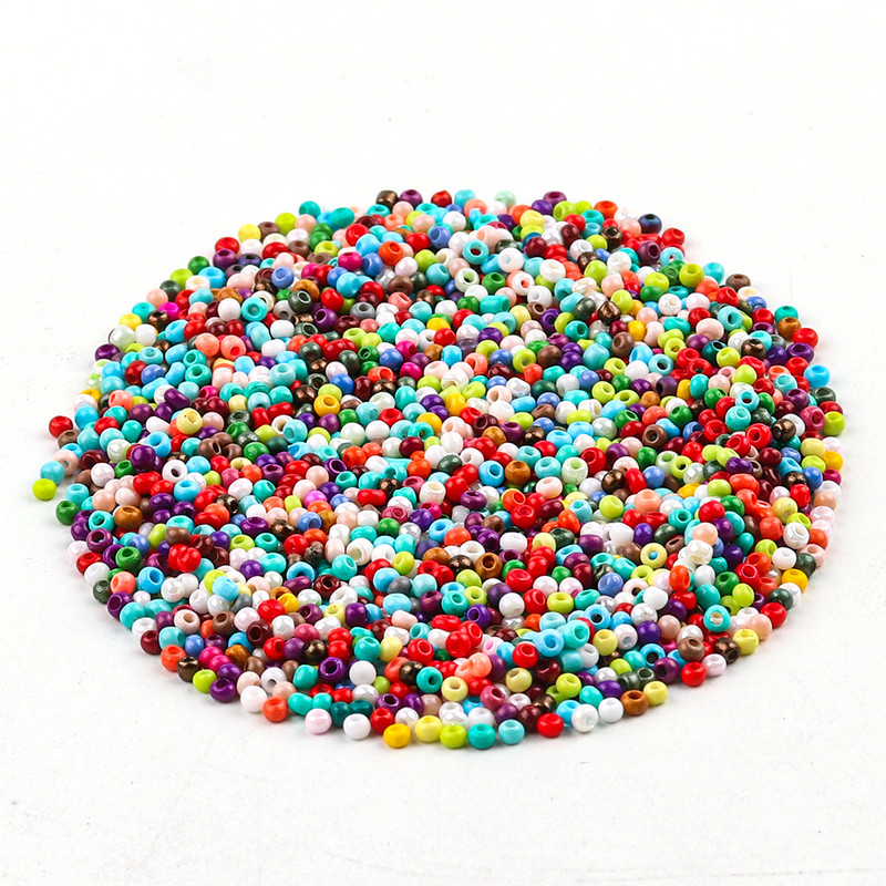 Didmeninė prekyba aukštos kokybės Miyuki karoliukais 16 spalvų skersmuo 2 mm skylė 0,8 mm stiklo sėklų karoliukas, skirtas karolių apyrankėms papuošalams gaminti